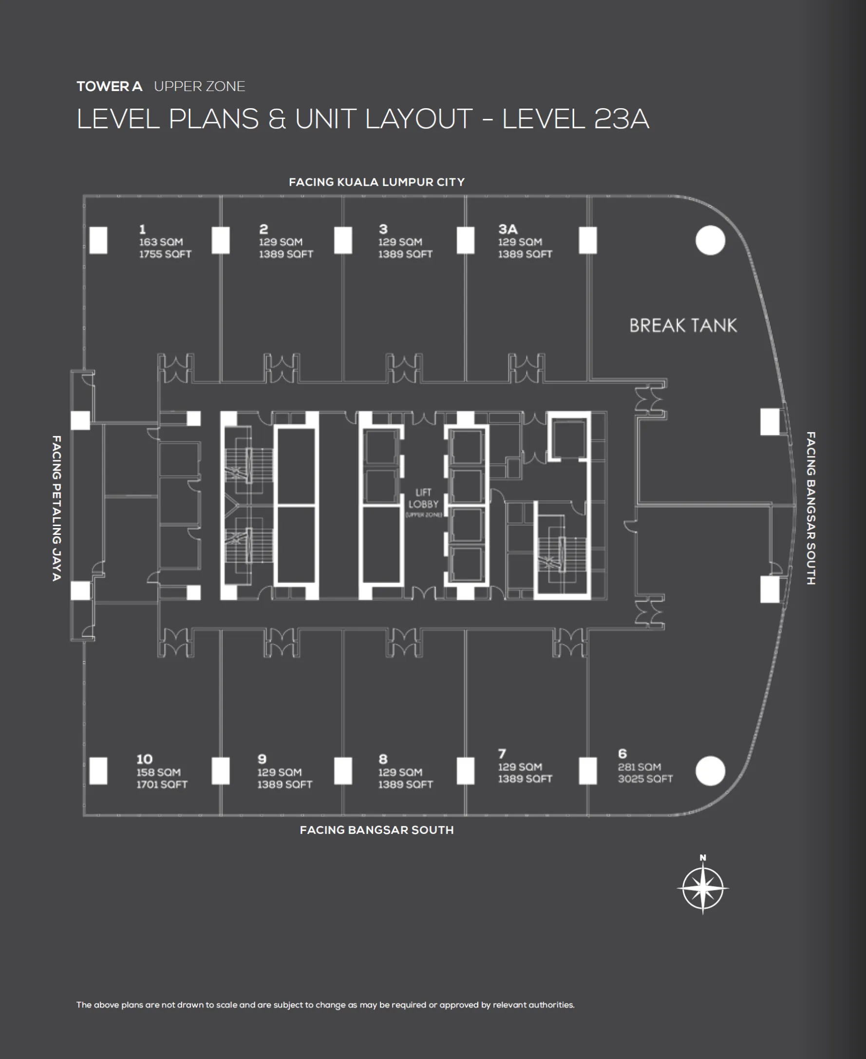 Duo Tower Bangsar South layout plan 7 - premium office