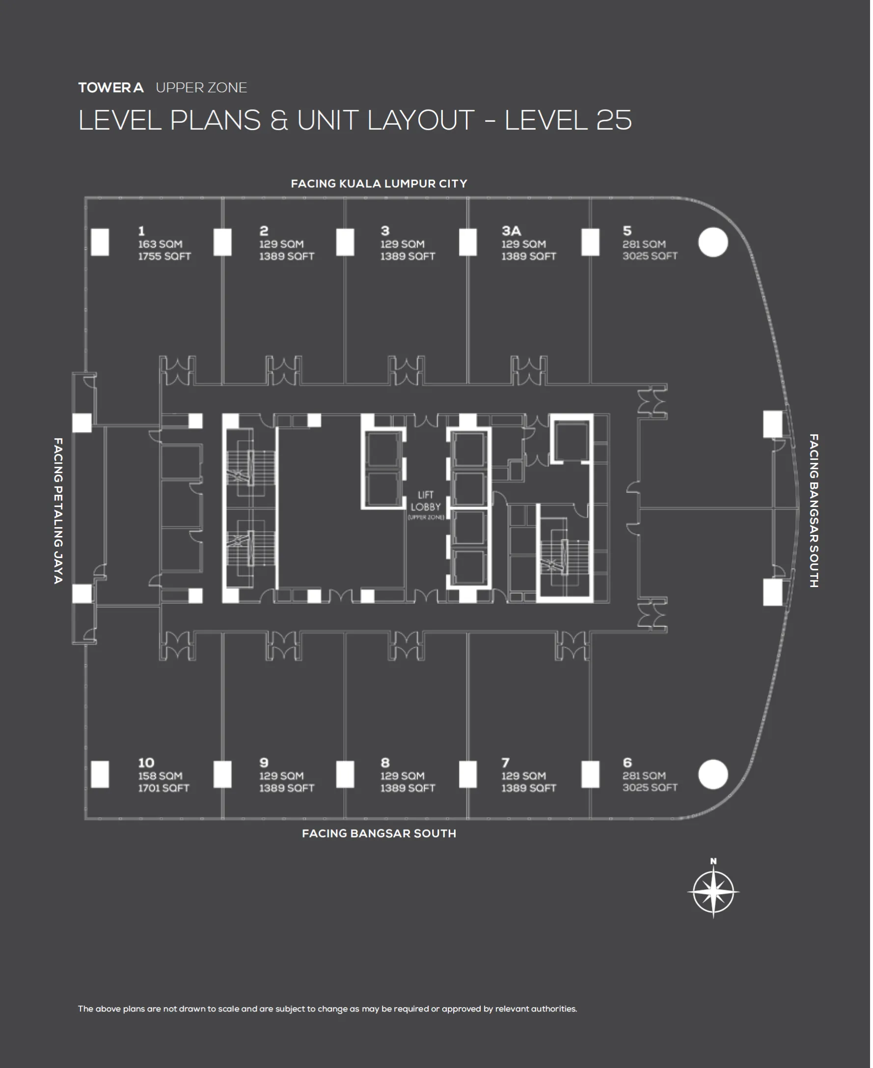 Duo Tower office layout plan 8 - Grade A workspace