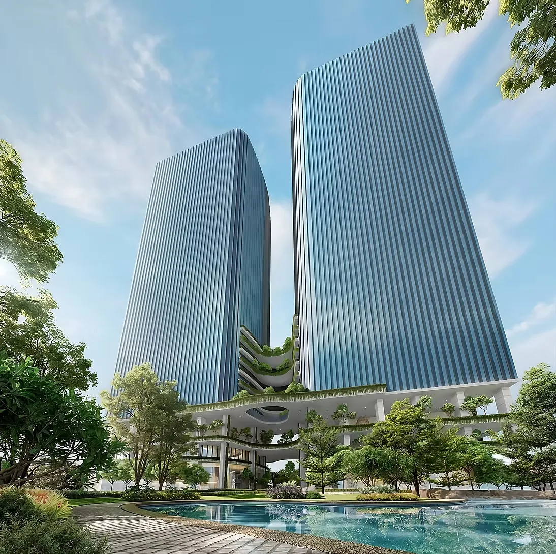 Duo Tower Bangsar Grade A office exterior view